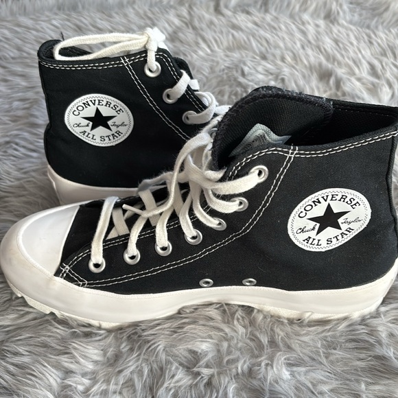 Converse Shoes - Womens Converse Chuck Taylor All Star Hi Lugged Sneaker - Black womens 8